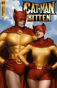 Cat-Man and Kitten #1A VF/NM ; Dynamite | Project Superpowers