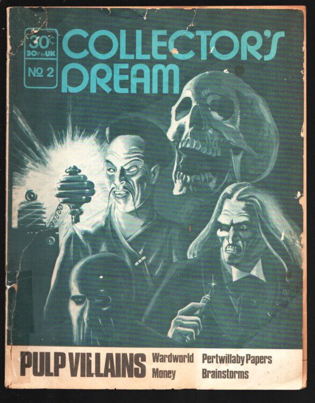 Collector's Dream #2 1976-Special pulp villain feature-Beating Comic Book Inf...