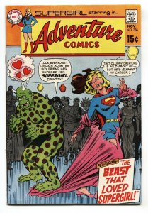 ADVENTURE COMICS #386 1969-SUPERGIRL-BEATS ROMANCE-DC COMICS-VF-