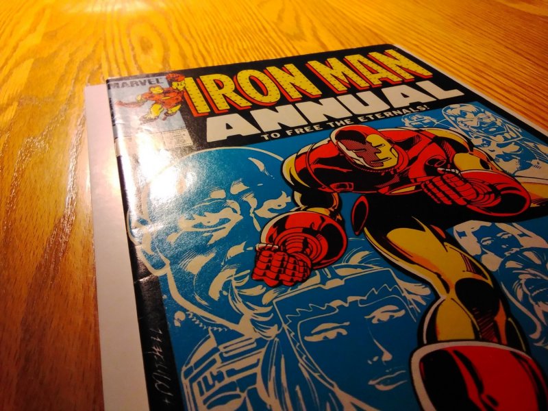 Iron Man Annual #6 CPV Newsstand (1983)