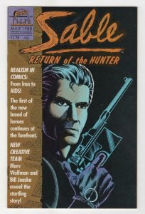 SABLE RETURN OF THE HUNTER #1, VF/NM, Jon, First, 1988 more Indies in store