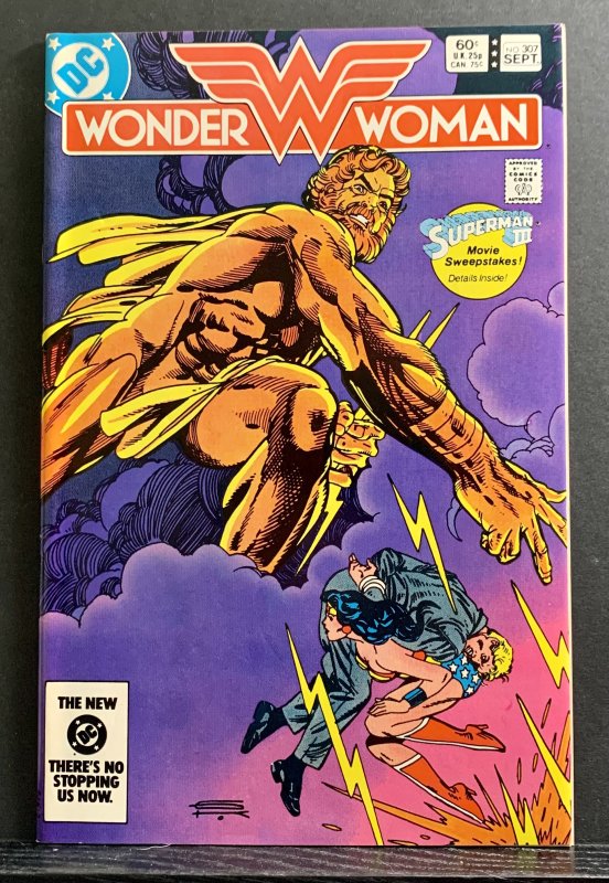 Wonder Woman #307 (1983) Gil Kane Cover Huntress Backup Story