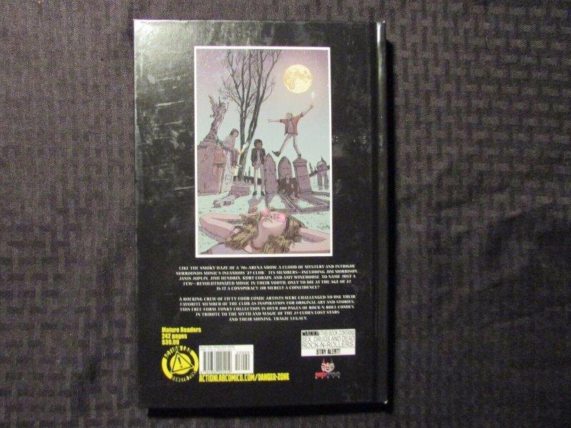 2015 THE 27 CLUB A Comic Anthology HC FVF 7.0 Action Lab / Danger Zone