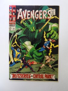 The Avengers #45 (1967) VG- condition subscription crease