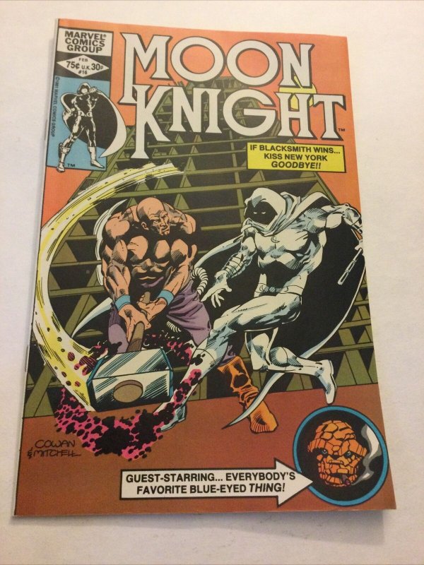 Moon Knight 16 Nm Near Mint Marvel Comics