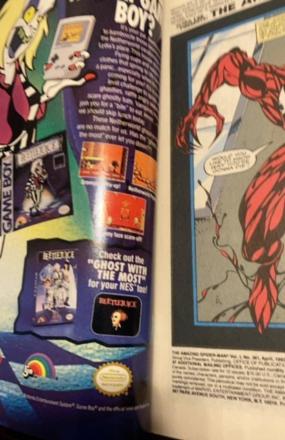 The Amazing Spider-Man #361 (1992)high grade issue 1st full carnage