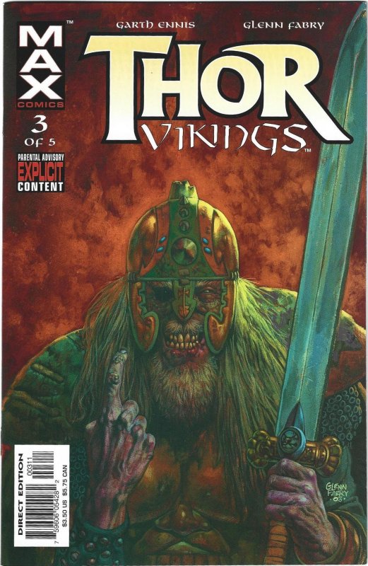 Thor: Vikings #1 through 5 (2003)