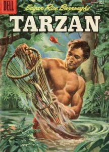 Tarzan (Dell) #73 FN ; Dell | October 1955 Edgar Rice Burroughs