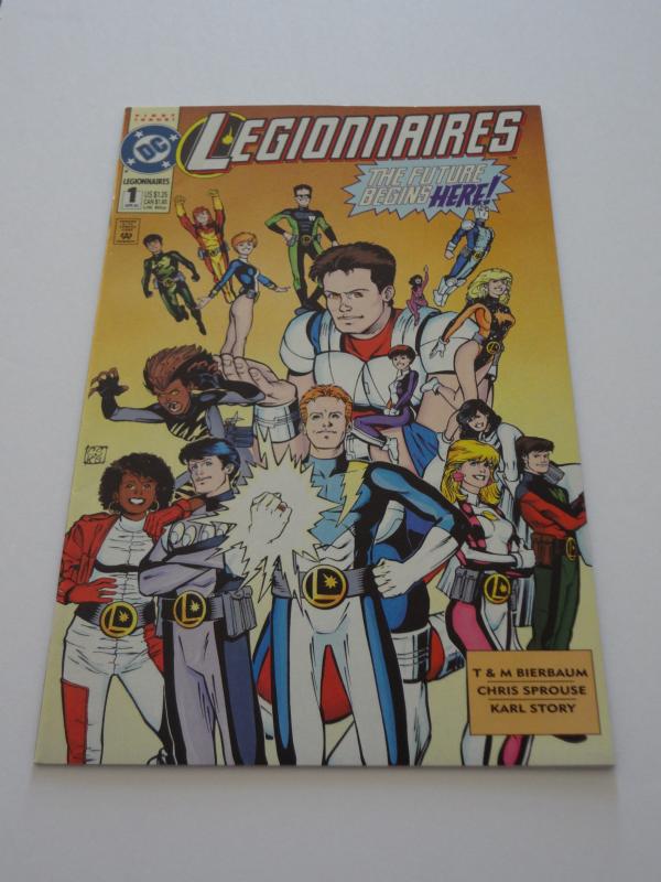 Legionnaires #1, NM; Direct edition!! Only appearance & death of Mega!!