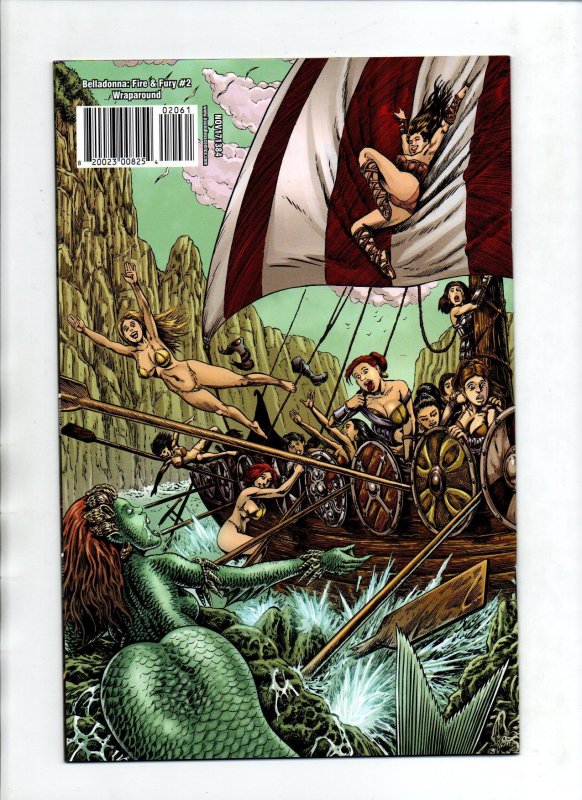 Belladonna Fire & Fury #2 Wrap Around Variant - Boundless - 2018 - NM