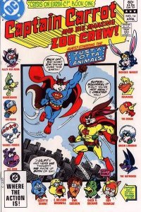 Captain Carrot and His Amazing Zoo Crew #14 VF ; DC | Crisis On Earth-C