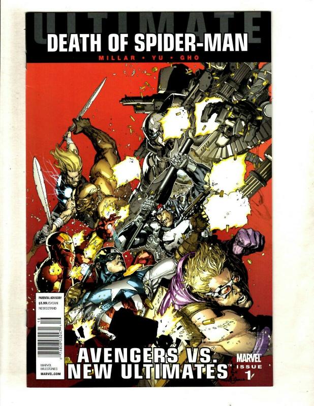 10 Comics Ultimate Spider-Man 1 4 6 Fallout 1 Avengers # 1 2 3 Av 2 # 1 2 6 MF22