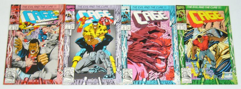 Luke Cage: the Evil and the Cure #1-4 VF/NM complete story - avengers 5 6 7 8