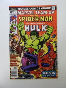 Marvel Team-Up #53 VF- condition ink front cover