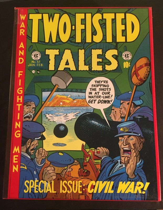 TWO-FISTED TALES Vol. 1-4 Russ Cochran EC Library Hardcover Set w/Slipcase