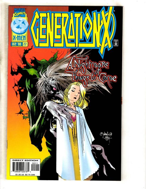 Lot Of 9 Generation X Marvel Comics # 21 22 23 25 26 27 28 29 30 X-Men DB7