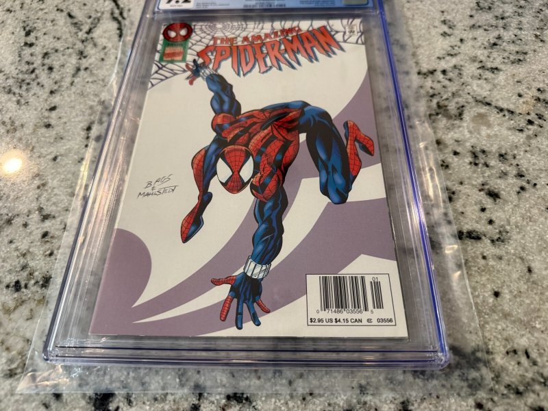 Amazing Spider-Man # 408 CGC Graded 9.2 Marvel Comic Book Variant Newsstand JH24