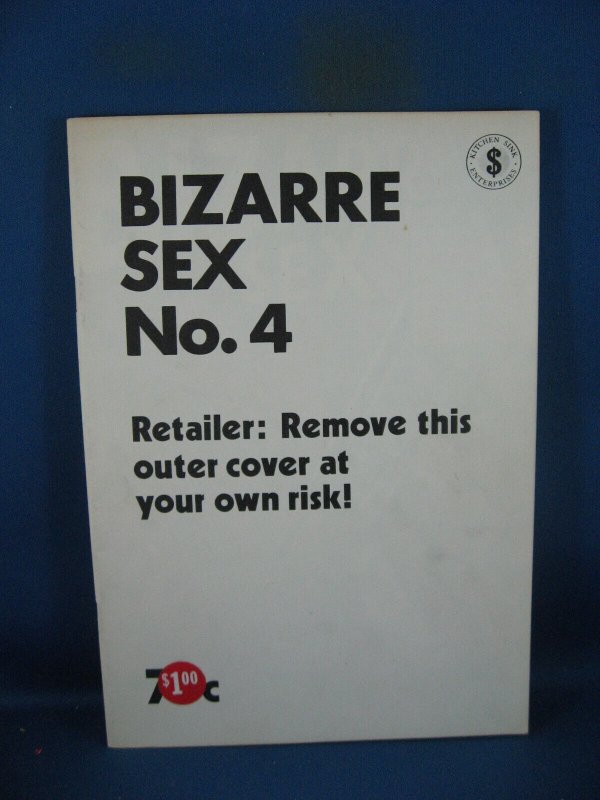 BIZARRE SEX 4 VF- WITH OUTER CVR 1975 KITCHEN SINK