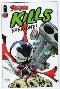 SPAWN KILLS EVERYONE # 1 Cover A NM Image 