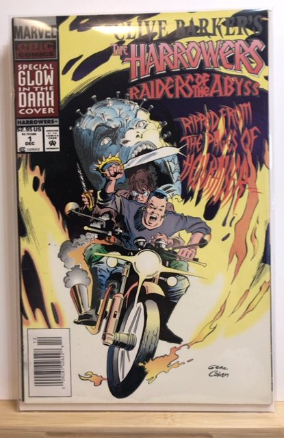 Clive Barker's The Harrowers #1 (1993) Newsstand