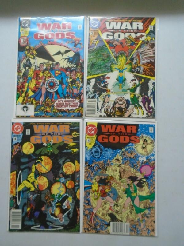 War of the Gods set #1-4 8.0 VF (1991)