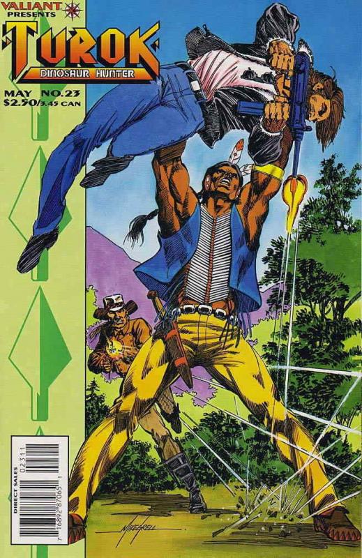 Turok, Dinosaur Hunter #23 VF/NM; Valiant | save on shipping - details inside