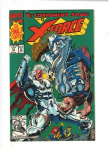 X-Force #18 FN/VF 7.0 Marvel Capullo, X-Cutioner's Song pt.12 Unbagged W/O Card
