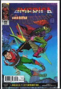 America #8 Lenticular Cover (2017) America Chavez