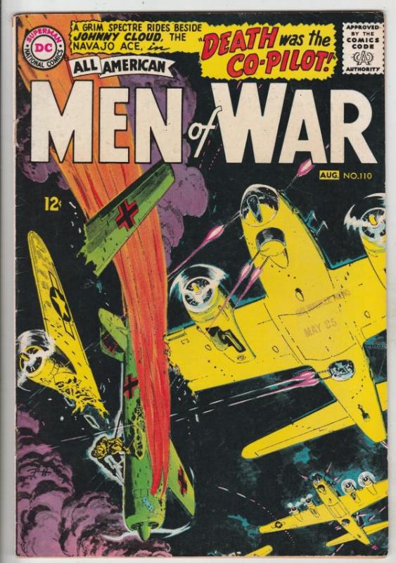 All-American Men of War #110 (Aug-65) FN/VF+ Mid-High-Grade Johhny Cloud