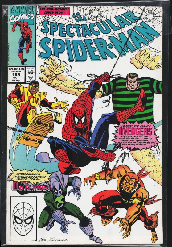 The Spectacular Spider-Man #169 (1990) Spider-Man