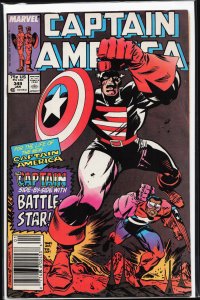 Captain America #349 (1989) Captain America