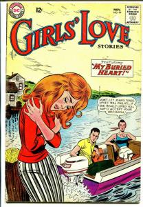 Girls' Love #99 1963 DC-speed boat cover-passion-heartbreak-VG