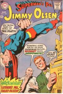 JIMMY OLSEN 109 F-VF Mar. 1968 COMICS BOOK