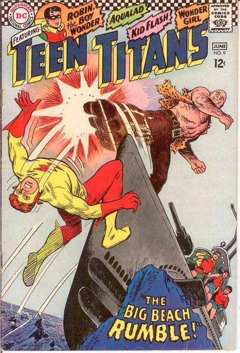 TEEN TITANS (1966) 9 F+  June 1967 COMICS BOOK