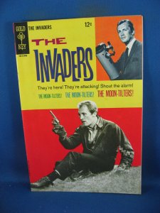 THE INVADERS 3 VF 1968 GOLD KEY PHOTO CVR