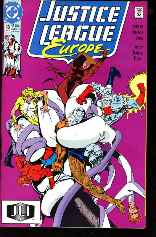 Justice League Europe #18 (1990)