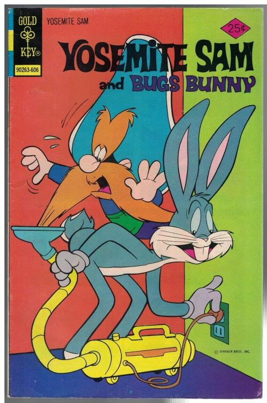 YOSEMITE SAM & BUGS BUNNY 36 VG-F June 1976