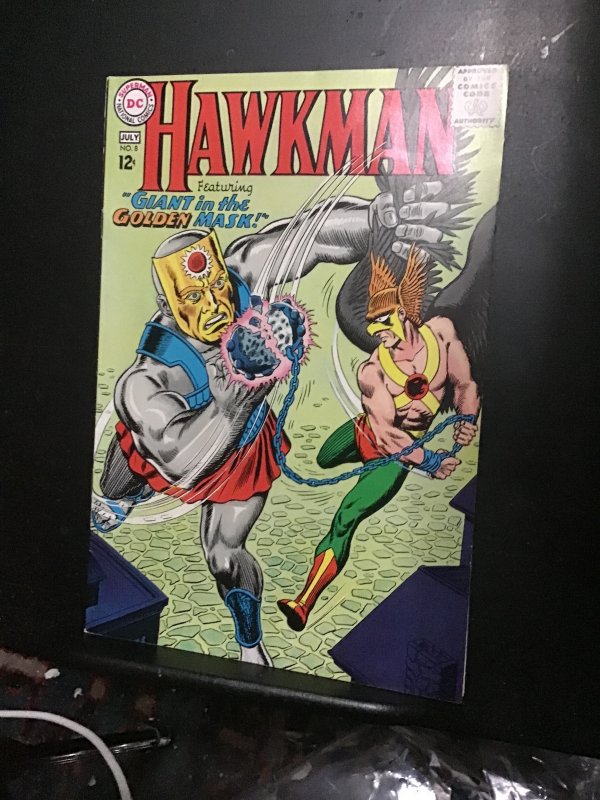 Hawkman #8 (1965) 1st Golden Mask!  Anderson art! High-grade! NM- Oregon CERT!