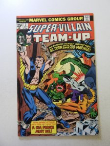 Super-Villain Team-Up #2 (1975) VF condition
