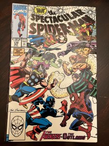 The Spectacular Spider-Man #170 Direct Edition (1990) - NM