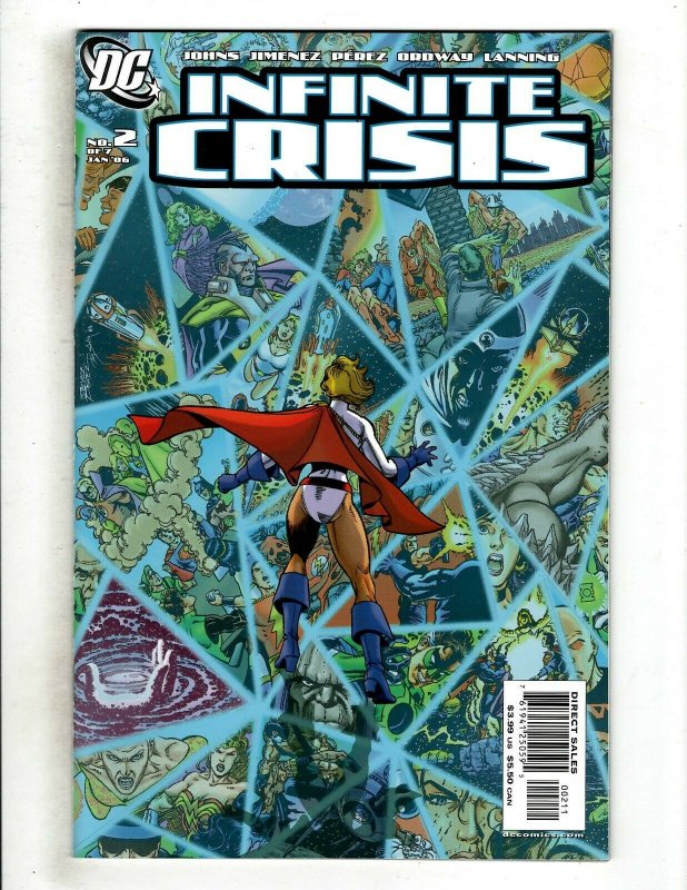 14 DC Comics Identity Crisis 1 2 3 4 5 6 7 Infinite Crisis 1 2 3 4 5 6 7 J504