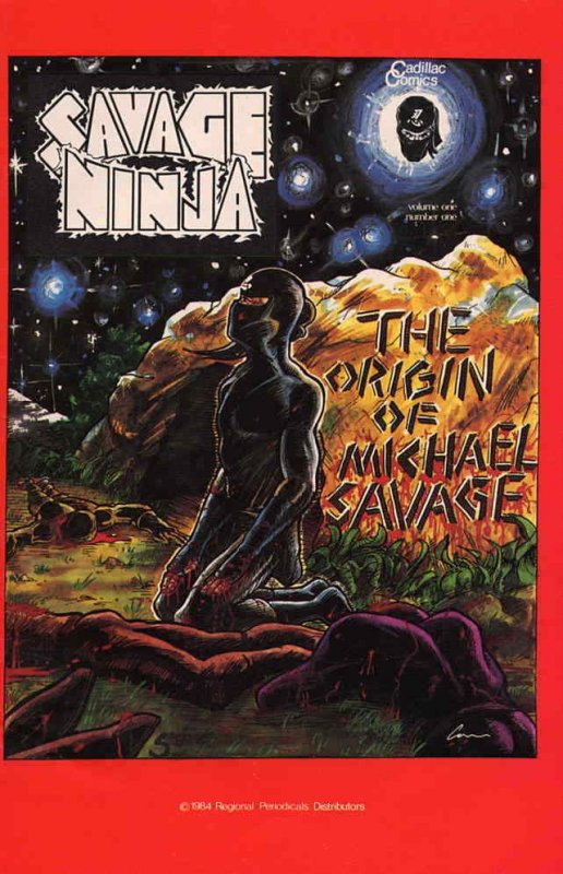 Savage Ninja #1 VF/NM; Cadillac | we combine shipping 