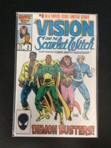 The Vision and the Scarlet Witch #8 (1986)  NM-NM+