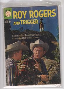 ROY ROGERS & TRIGGER V1 #140 1960  DOOMED BY A NEIGHBORS DREAM