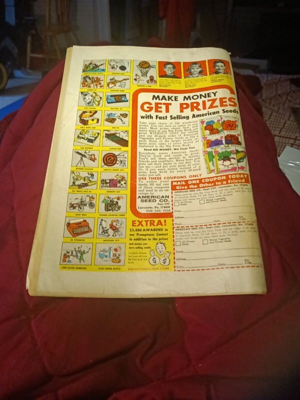 Wacky Races #7 Comic Book Hanna Barbera 1972 Whitman Penelope Pitstop