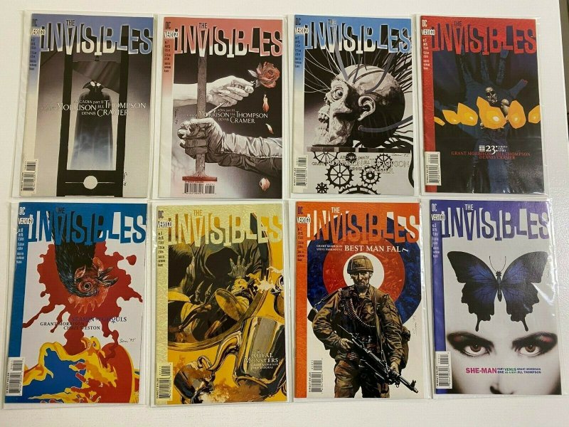 Invisibles lot 48 different 8.0 VF (series 1, 2, & 3 Vertigo)