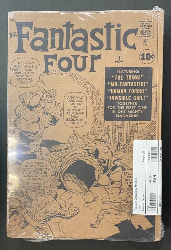 Marvel Comics Library: Fantastic Four Vol. 1. 1961–196 Taschen Hardcover open