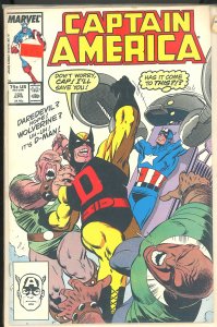 Captain America #328 (1987) Captain America [Key Issue]