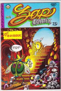 Zap Comix #3 FN+ (3rd) s clay wilson ROBERT CRUMB victor moscoso GILBERT SHELTON 
