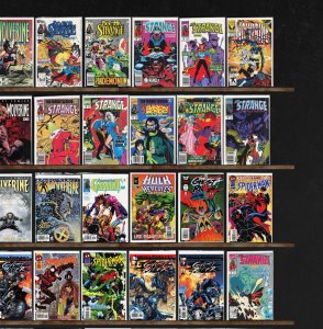 Huge Lot 150+ Comics with Captain America, Wolverine, Ghost Rider & More!